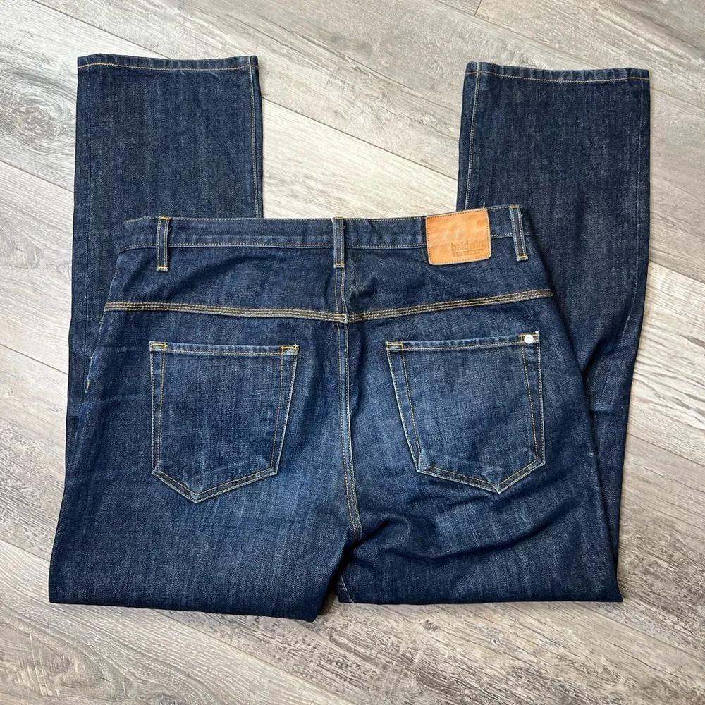 Baldwin The 77 Drop Yoke Straight Jeans 38